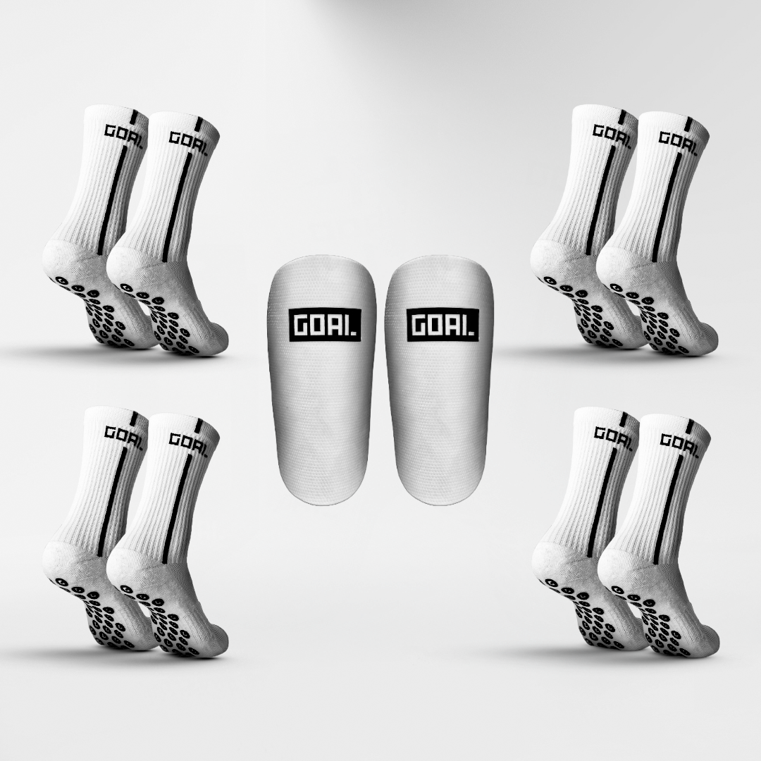 GRIP SOCKS X4 + MANGA PARA PANTORRILLAS