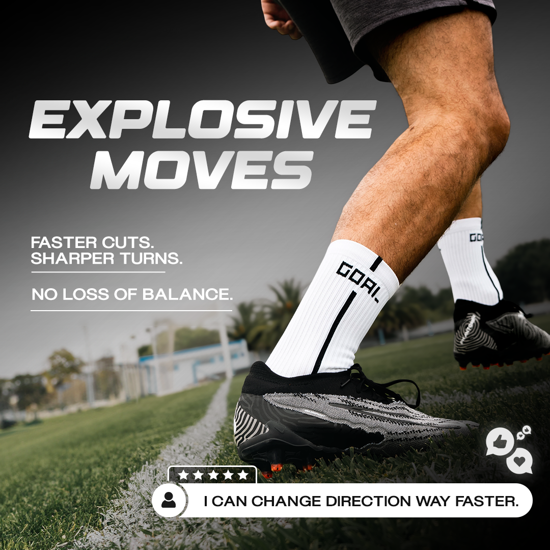 ESPINILLERAS INTEGRADAS + x6 GRIP SOCKS + x2 MANGAS PARA PANTORRILLAS